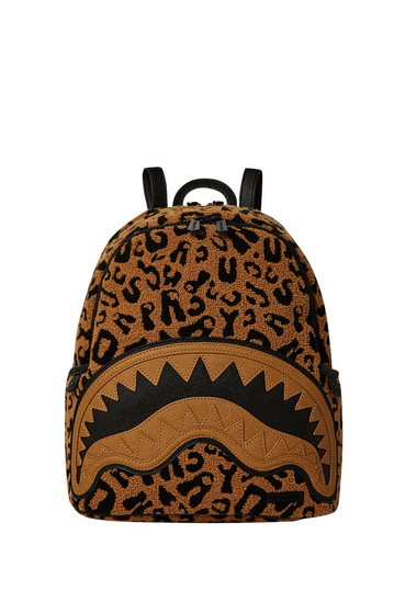 Sprayground Cheetah Chenille Savage Backpack