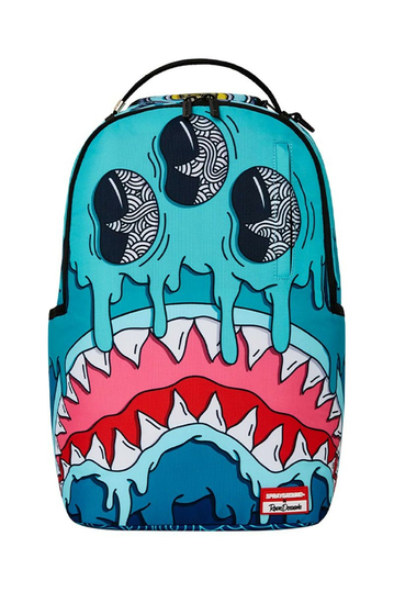 Sprayground Jorge Rodriguez Blue Drips Backpack