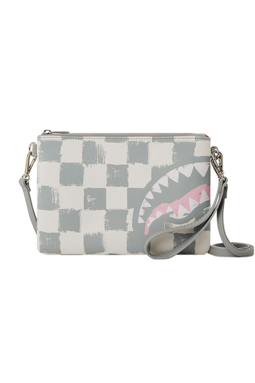 Sprayground Vanquish Cream Crossover Clutch