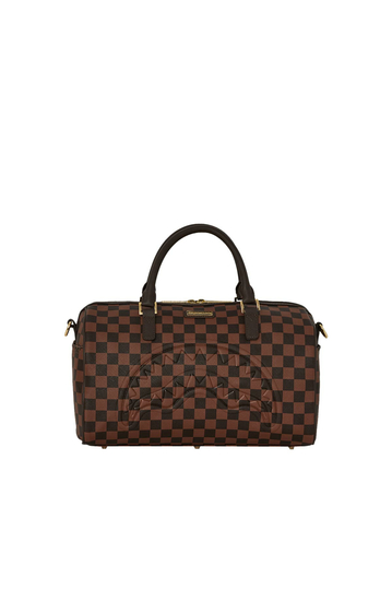 Sprayground Core Embossed Check Mini Duffle