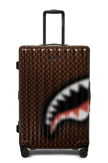 Sprayground Sharks In Paris Blur Hardshell Large Luggage