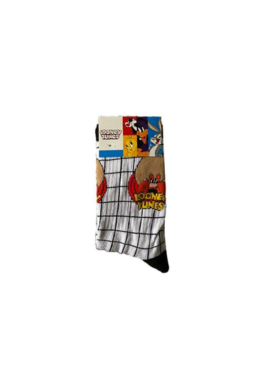 Looney Tunes Socks White/Black