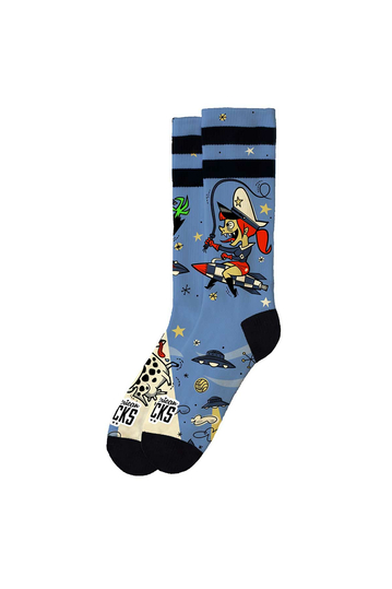 American Socks Alien Snatch Mid High Socks