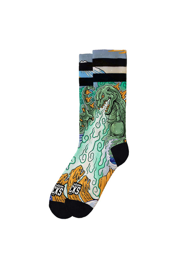 American Socks Kaiju King Mid High Socks