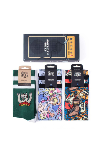 American Socks AMP Giftbox Mid High Socks