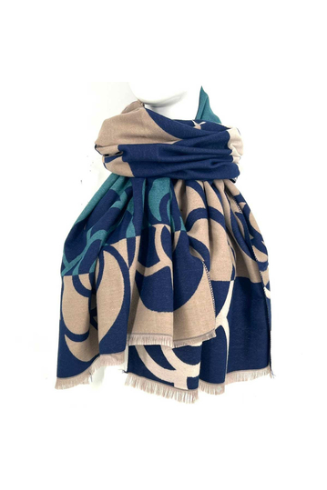 Viscose Scarf Blue