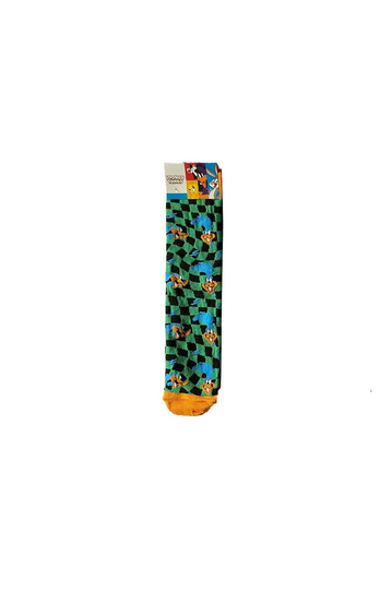 Looney Tunes Socks Green