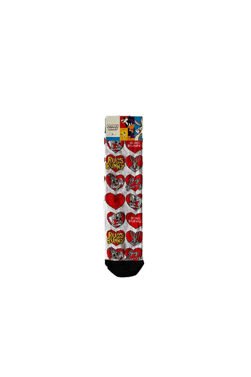 Looney Tunes Socks Red/White