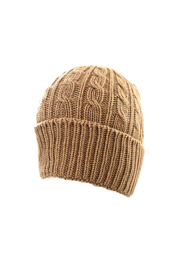 Cuffed Beanie Beige