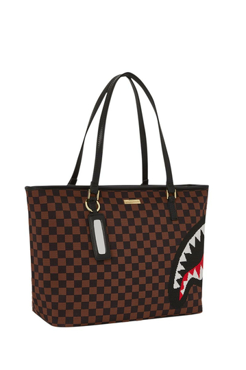 Sprayground Knit Sharks In Paris Tote