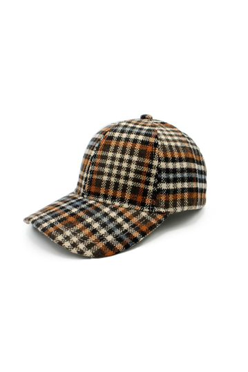 Winter Baseball Cap Brown/Beige