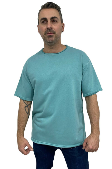 Bigbong Oversize French Terry φούτερ T-shirt Mint