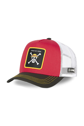 Capslab Trucker Hat One Piece Skull Red