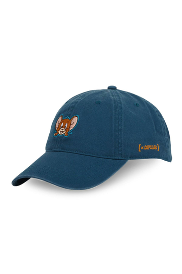 Capslab Dad Cap Tom & Jerry Blue