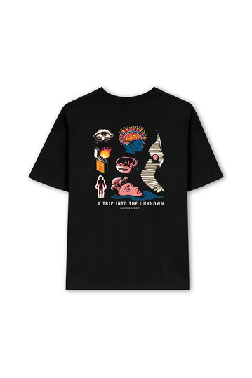 Kaotiko Unknown Trip T-shirt Black