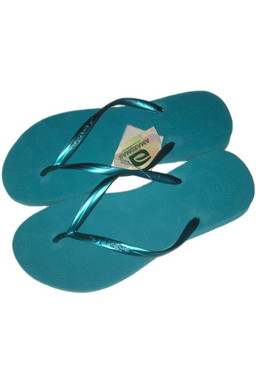 Amazonas Fun women's flip flops in turquoise