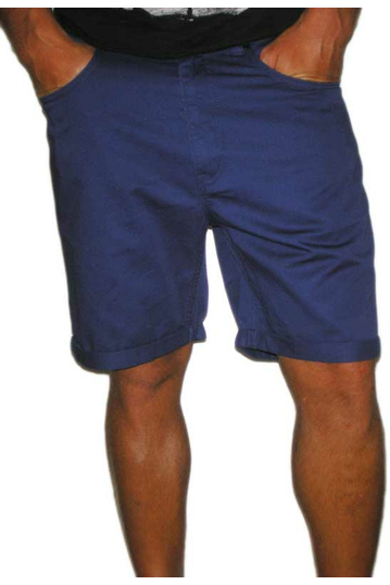 Wesc Conway men's 5-pockets shorts in blue depths