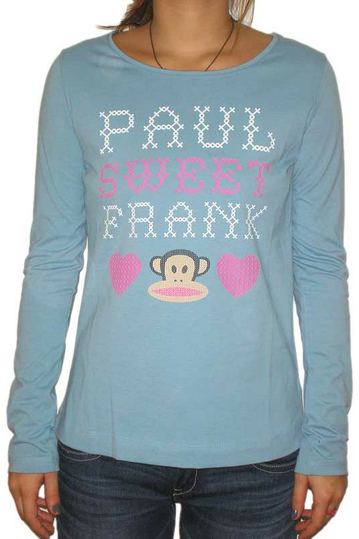 Paul Frank γυναικεία μακρυμάνικη μπλούζα Julius γαλάζια