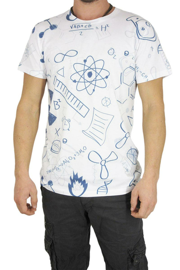Smartness lab men's t-shirt Science print