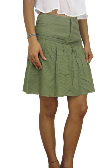 Insight mini skirt khaki