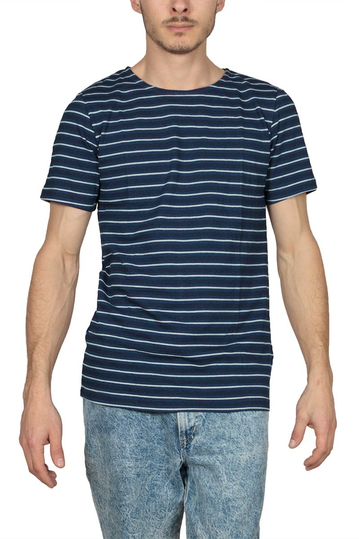 Anerkjendt Malo striped t-shirt navy