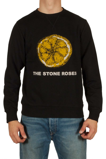 Worn By The Stone Roses "Lemon" men's sweatshirt black
