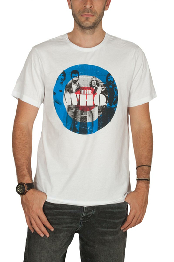 Amplified The Who target t-shirt white