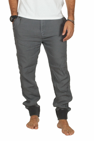 Splendid men's linen jogger pants dark grey