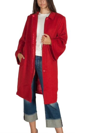 Soft Rebels Vera παλτό κόκκινο