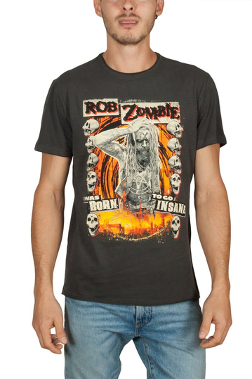 Amplified Rob Zombie Born insane t-shirt