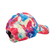 Strapback Jockey Hat Colourful Abstract - Fuchsia