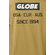 Globe Stamped t-shirt khaki