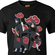 Cotton Division Naruto T-shirt Kisame And Hitachi Black