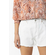 Tiffosi High Waist Denim Shorts White