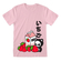 Unisex T-Shirt Angry Panda - Strawberry