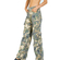 Camouflage Cargo Pants With Multiple Pockets