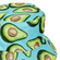 Reversible Bucket Hat Avocado Print Light Blue