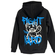 Teddybear Hoodie Fight Trust Hard Black