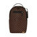 Sprayground Core Embossed Check Brown Backpack