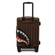 Sprayground Sharks In Paris Blur Hardshell Carry-on Luggage