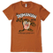 Looney Tunes T-Shirt The Tasmanian Devil Burnt Orange
