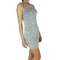 Διάφανο εφαρμοστό μίνι φόρεμα γκρι με αστέρια