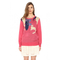 Pepaloves knit sweater pink with cats