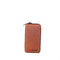Hill Burry double zip leather wallet brown