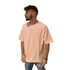 Men's Oversized T-shirt Coral