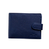 Zevento Men's Leather Wallet RFID Blue